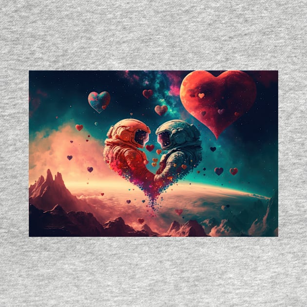 Love in space by MorningPanda